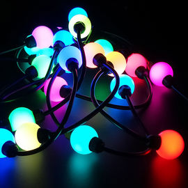 Décoration portative légère de parc à thème de RVB du pixel LED de bit flexible du point 16