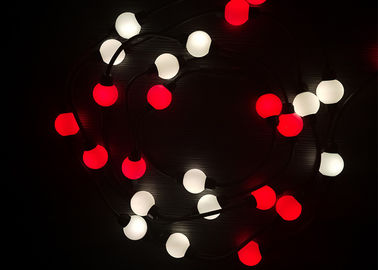 Longueur programmable des lumières de Noël de PVC RVB LED 28MM pour le club de vacances