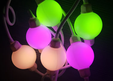 Boule de pixel du matériel RVB LED de PVC 0,028 ampères de 25 polychromes Triklits accessible