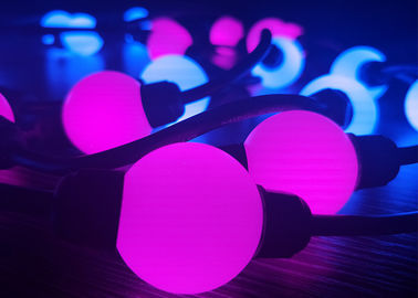 Longueur programmable des lumières de Noël de PVC RVB LED 28MM pour le club de vacances