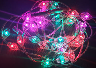 360 degrés de rideau en RVB allume les lumières grandes- de ficelle de l'angle de visualisation LED extérieures